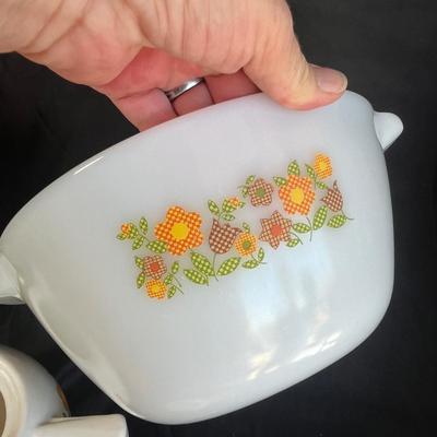 70s decor cookware lot