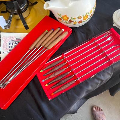 70s decor cookware lot
