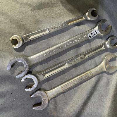 Open end wrenches