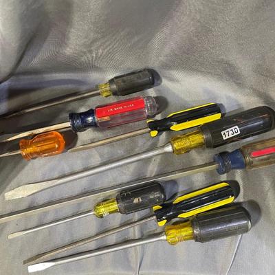 Straight screwdrivers