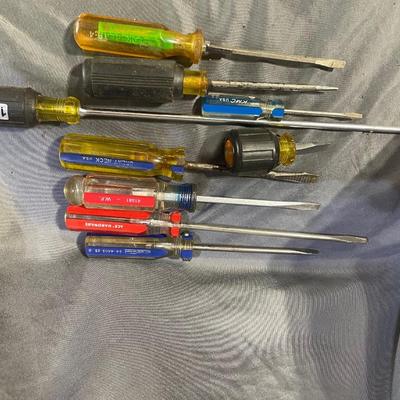 Straight screwdrivers