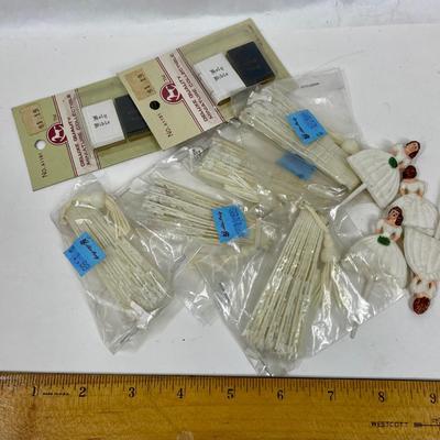 Vintage Plastic Party Favor or Cake toppers