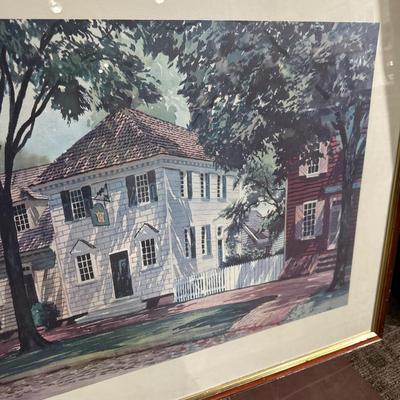 Vintage 1960 Kenneth Harris print