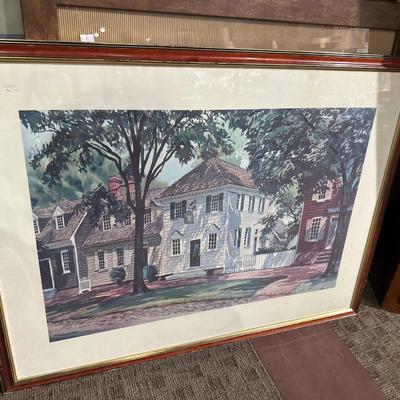 Vintage 1960 Kenneth Harris print