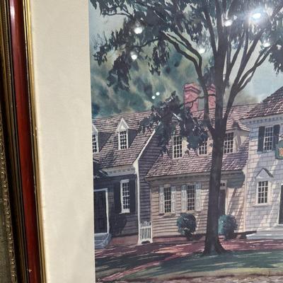 Vintage 1960 Kenneth Harris print