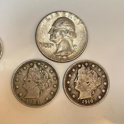 1883 Liberty Nickel, 1942 Walking Liberty & More (K-SS)