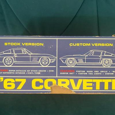 Vintage Model Car Kit #1, 427 Vette