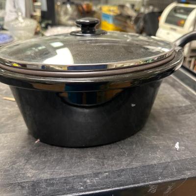 Slow cooker stoneware pot