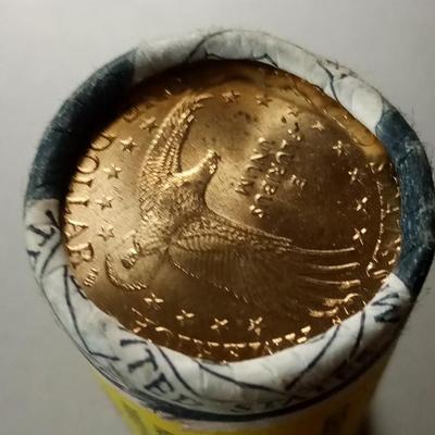 LOT 111 ROLL OF 2000-D $1 DOLLAR COINS