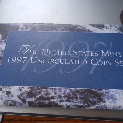 LOT 116 TWO SETS OF 1997 DATED COINS