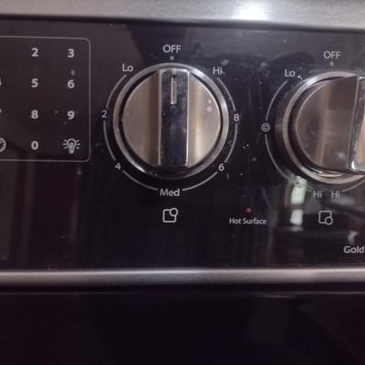 Whirlpool Stainless Finish Glass Top Stove/Oven