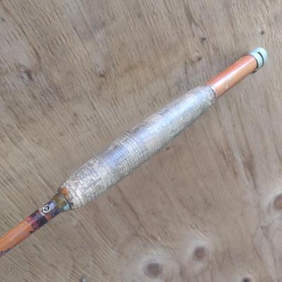 Vintage Split Bamboo 8' Fishing Pole