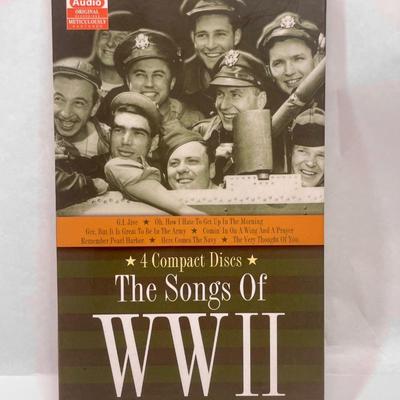 Songs of WWII Music CD Set