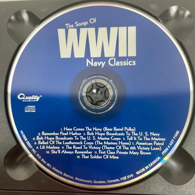 Songs of WWII Music CD Set