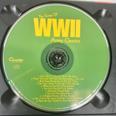 Songs of WWII Music CD Set