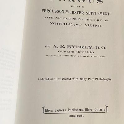 Fergus A Story of a Small Town