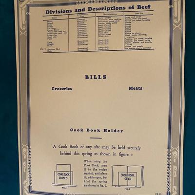 Vintage Hoosier cabinet brochures