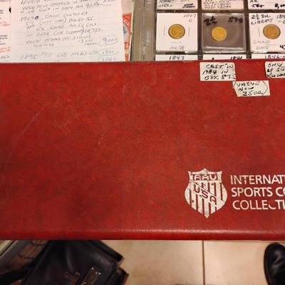 INTERNATIONAL SPORTS COIN COLLECTION SET OF 14 .999 SILVER ONLY 20 MADE