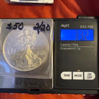 1996 P One Dollar Eagle XVF