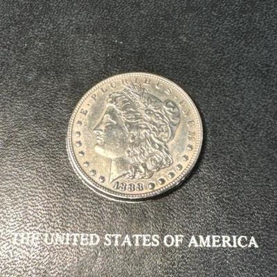 1883 S MORGAN MS60 US COIN 1$ silver