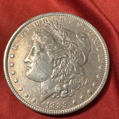 1889 P MORGAN XVF US COIN
