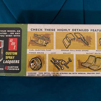 Vintage model car kit #2, Mercedes Benz 300SL GULL-Wing Coupe