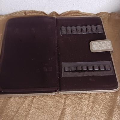 JEWELRY TRAVEL BAG AND SOME COSTUME JEWELRY