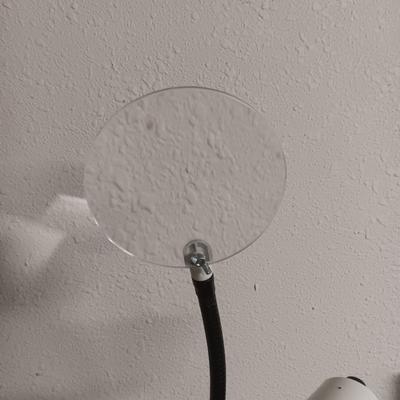 HEAVY BASE GOOSENECK LAMP AND MAGNIFIER