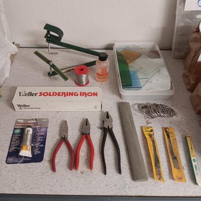 STAINED GLASS TOOLS AND SUPPLIES