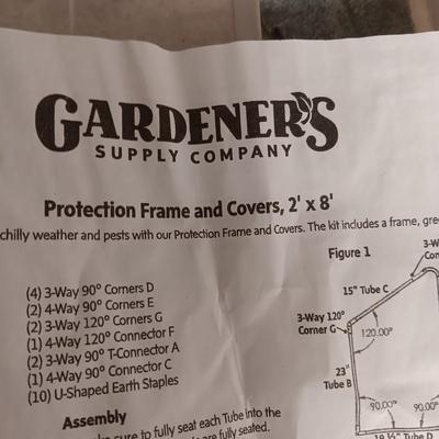 NEW GARDNER'S PROTECTION FRAME AND COVERS