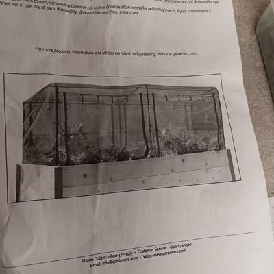 NEW GARDNER'S PROTECTION FRAME AND COVERS