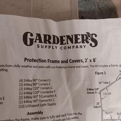 NEW GARDNER'S PROTECTION FRAME AND COVERS