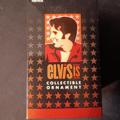 2 ELVIS PRESLEY ORNAMENTS