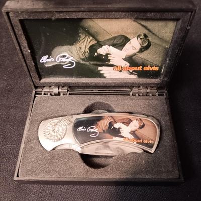 ELVIS PRESLEY FOLDING POCKET KNIFE