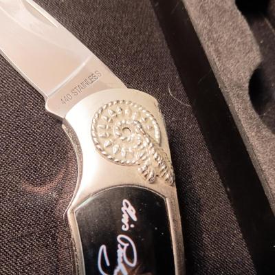 ELVIS PRESLEY FOLDING POCKET KNIFE