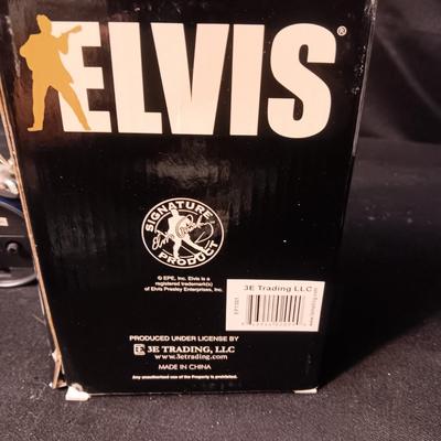 ELVIS BATTERY OPERATED ALARM CLOCK