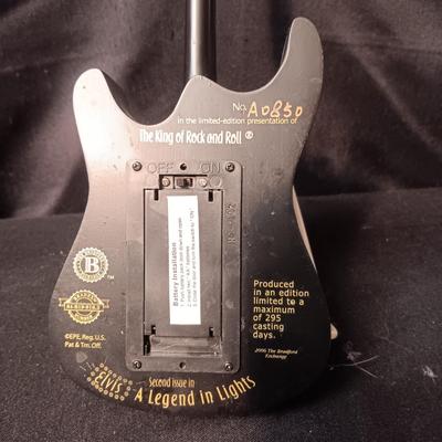 ELVIS PRESLEY "A LEGEND IN LIGHTS" ILLUMINATED GUITAR
