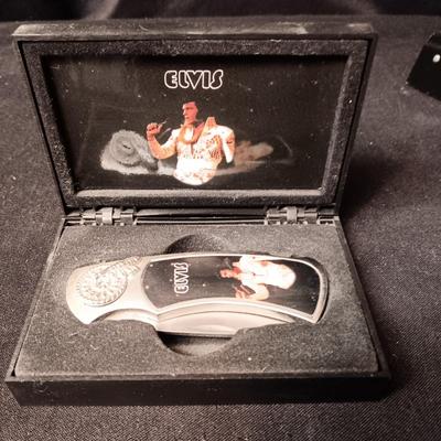 ELVIS PRESLEY FOLDING POCKET KNIFE