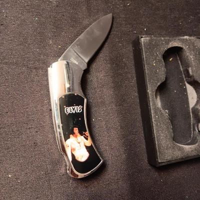 ELVIS PRESLEY FOLDING POCKET KNIFE