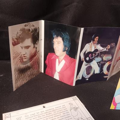 ELVIS WATCH, NEEDLEWORK KIT, LETTER OPENER AND MORE