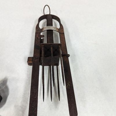 Vintage Mole Trap Animal Trap Co Litiz PA