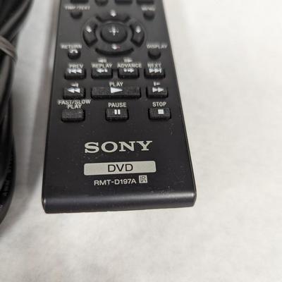 SONY DVD Player RMT-D197A