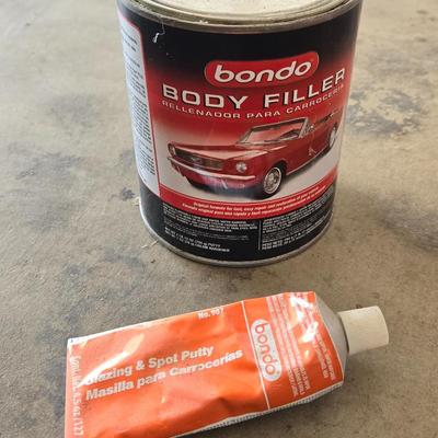 Body Filler and Glazing & Spot Putty