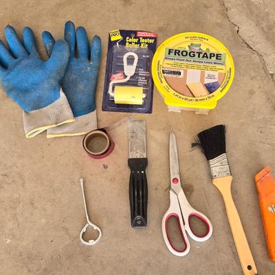 Mixed Lot of Painting Supplies