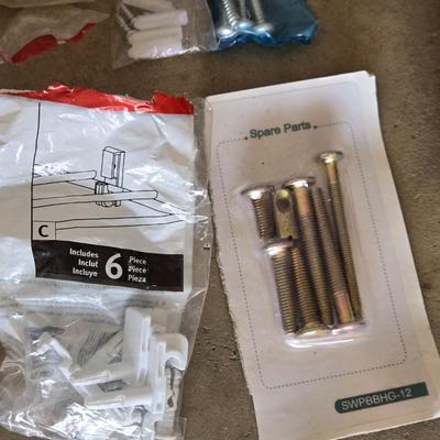 Bucket of Loose Nails, Screws, Washer