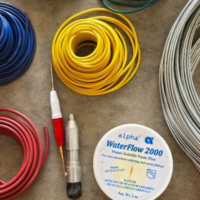 Large Lot of Wire & Soldering Items