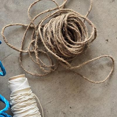Mixed Lot of Rope, Twine, ect.