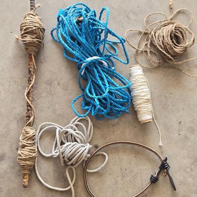 Mixed Lot of Rope, Twine, ect.