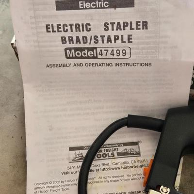 Chicago Electric Stapler in the box