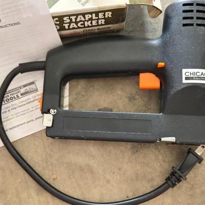 Chicago Electric Stapler in the box